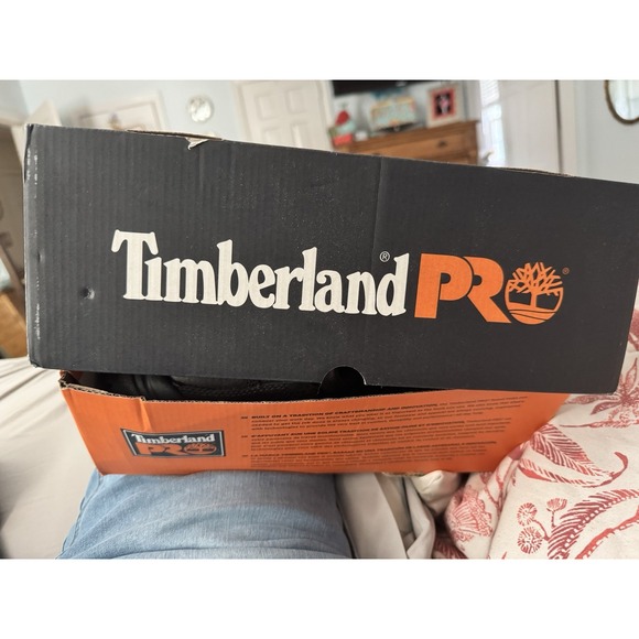 Timberland Pro Boots Titan Women's Sz 6 Steel Alloy Toe Work Black Leather $178 - Picture 10 of 12